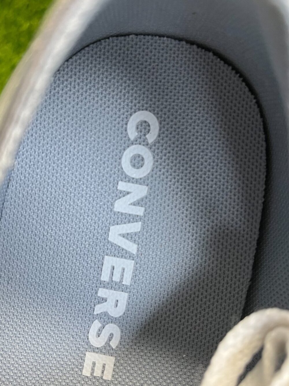 Converse Chuck Taylor All Star Ox Womens Size 9 Silver Athletic Shoes Sneakers - Picture 8 of 10